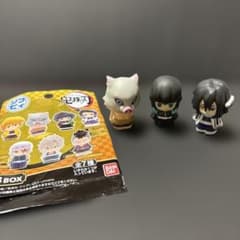 鬼滅の刃　ソフビィ　伊之助・時透無一郎・伊黒小芭内のサムネイル