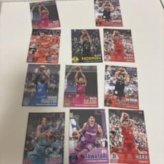 バスケットボール選手カードセットのサムネイル