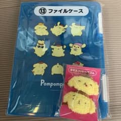 ポムポムプリン 当たりくじ ファイルケース マスコットヘアゴムのサムネイル