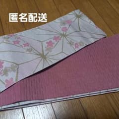 桜柄　半幅帯のサムネイル