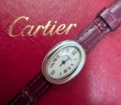 【Cartier　カルティエ】ミニベニュワール　WG 腕時計