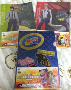 TIGER & BUNNY 이치 반 쿠지 클리어 파일 세트 × 3