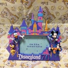カリフォルニアディズニー 70周年 フォトフレーム - メルカリ