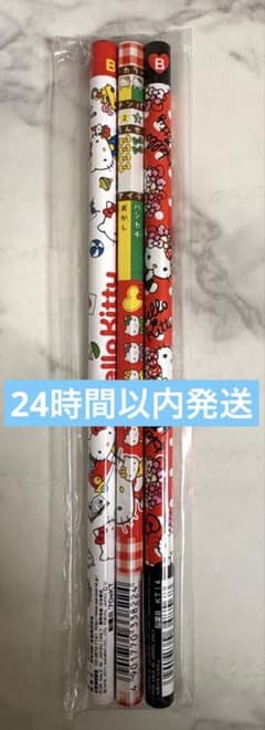 ハローキティ 鉛筆 3本セットのサムネイル