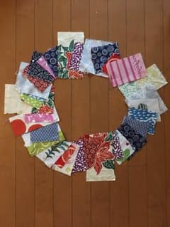 にじゆら 手ぬぐい ハギレのサムネイル