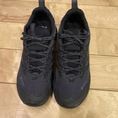 Vibram ブラックアウトドアシューズのサムネイル