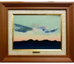【真作】鎮西直秀「八重山暮色」キャンバス4号油彩 真作】鎮西直秀「八重山暮色」キャンバス4号油彩 - メルカリ