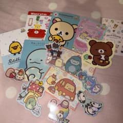 선 엑스 카드 스티커 세트