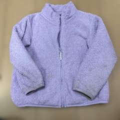 キッズ フリースジャケット パープルのサムネイル