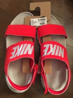 もん助様専用 NIKE ナイキ ベナッシ tanjun オレンジ×ホワイト 新品のサムネイル