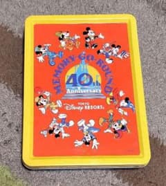 東京ディズニーリゾート メモリーゴーラウンド チョコレート空き箱
