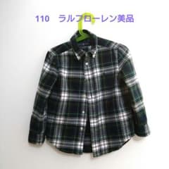 Ralph Lauren フランネル　シャツ　長袖　110cmのサムネイル