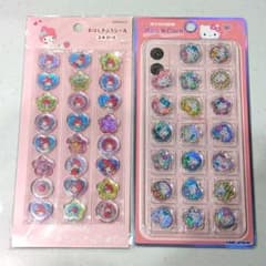 マイメロディ・ハローキティおはじきシールセットのサムネイル