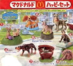 ディズニー わんわん物語Ⅱ ハッピーセット6個セットのサムネイル