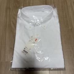新品　UNIQLO ワイシャツ ファインクロスコンフォートシャツ　長袖　XLのサムネイル