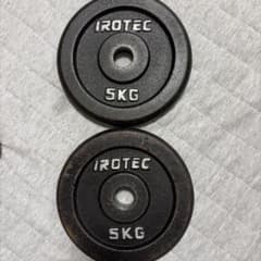 IROTEC ダンベルプレート 5kg 2枚セットのサムネイル