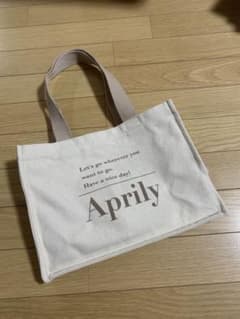 アプリリー　ロゴキャンバストートバッグのサムネイル