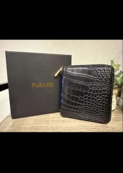 ReZARD リザード クロコダイル 二つ折り財布 美品 - メルカリ