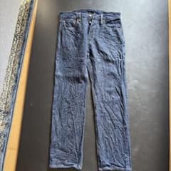 Levi's 501 ダークブルーデニム ボタンフライのサムネイル