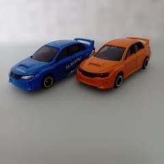 トミカ7 インプレッサ WRX STI トミカ標識セットインプレッサ - メルカリ