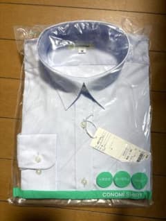 新品未開封 CONOMi Mサイズ 韓国風スクールシャツ ブルーのサムネイル