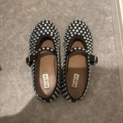 ALAIA スタッズ メリージェーン フラットシューズ　36.5
