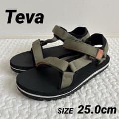 Teva テバ ユニバーサルトレイル カーキ ピンク アウトドア サンダル 25