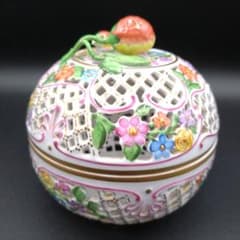 ヘレンド ボンボニール 金彩 透かし オープンワーク ヘレンド ボンボニール 金彩 透かし オープンワーク - メルカリ