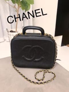 CHANEL バニティバッグ　キャビアスキンのサムネイル