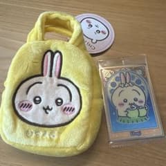ちいかわ てのひらバッグ うさぎ ウエハースカード