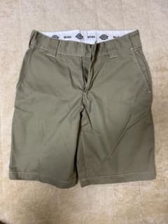 ディッキーズDickiesハーフパンツ 42283 ルーズフィット ベージュ34のサムネイル