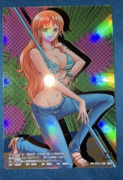 ワンピース ONEPIECE ARカードダス F01-09 ナミ ワンピースARカードダス ナミ NO.F01-09 SR - メルカリ