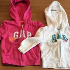姉妹 ギャップ パーカーのサムネイル