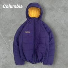 Columbia hooded puffer jacket 00s ドローコード - メルカリ