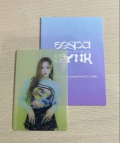 aespa トレカ synk ショーケース ジゼル カリナ ニンニン ウィンター