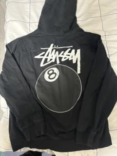 stussy ブラックパーカーのサムネイル