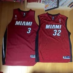 【お得】NBAヒートユニホーム2枚セットのサムネイル