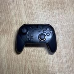 Nintendoプロコン　動作正常　純正　ブラック　美品のサムネイル