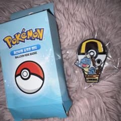 新品 ポケモン 限定 韓国 ロッテワールド ピンバッジ カメックス