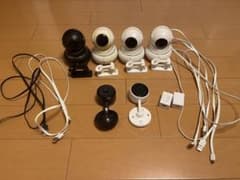 6台セット　littlelf見守りカメラ (パンチルト4台/固定2台) おまけ付のサムネイル