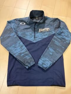 OAKLEY 北海道日本ハムファイターズ ハーフジップ プルオーバー - メルカリ