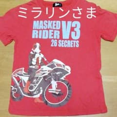 Tシャツ 　仮面ライダーＶ３　赤のサムネイル