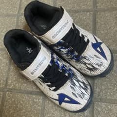 アサヒ　ガチ強　19センチ　キッズシューズ ホワイト/ブルー　ブラックのサムネイル
