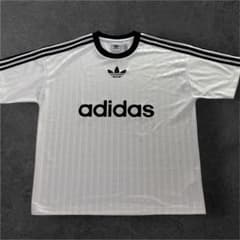 adidas ゲームシャツ半袖Tシャツ ホワイト サイズLのサムネイル