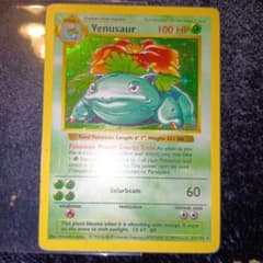 海外英語版】15/102[☆]：(キラ)Venusaur/フシギバナ - メルカリ