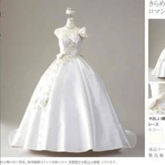 カシス様専用☆ウェディングドレス・パニエ・ベール・グローブ・ティアラのサムネイル