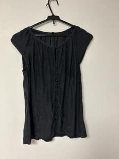 BANANA REPUBLIC ノースリーブ ブラウス ブラック Mのサムネイル