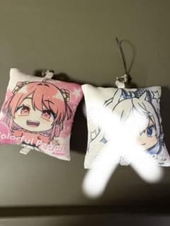 カラフルピーチ のあ クッションキーホルダー