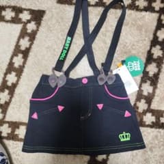 BABYDOLL サスペンダー付きスカート 100のサムネイル