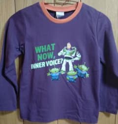 Brand new Toy Story long-sleeved T-shirt, purple.